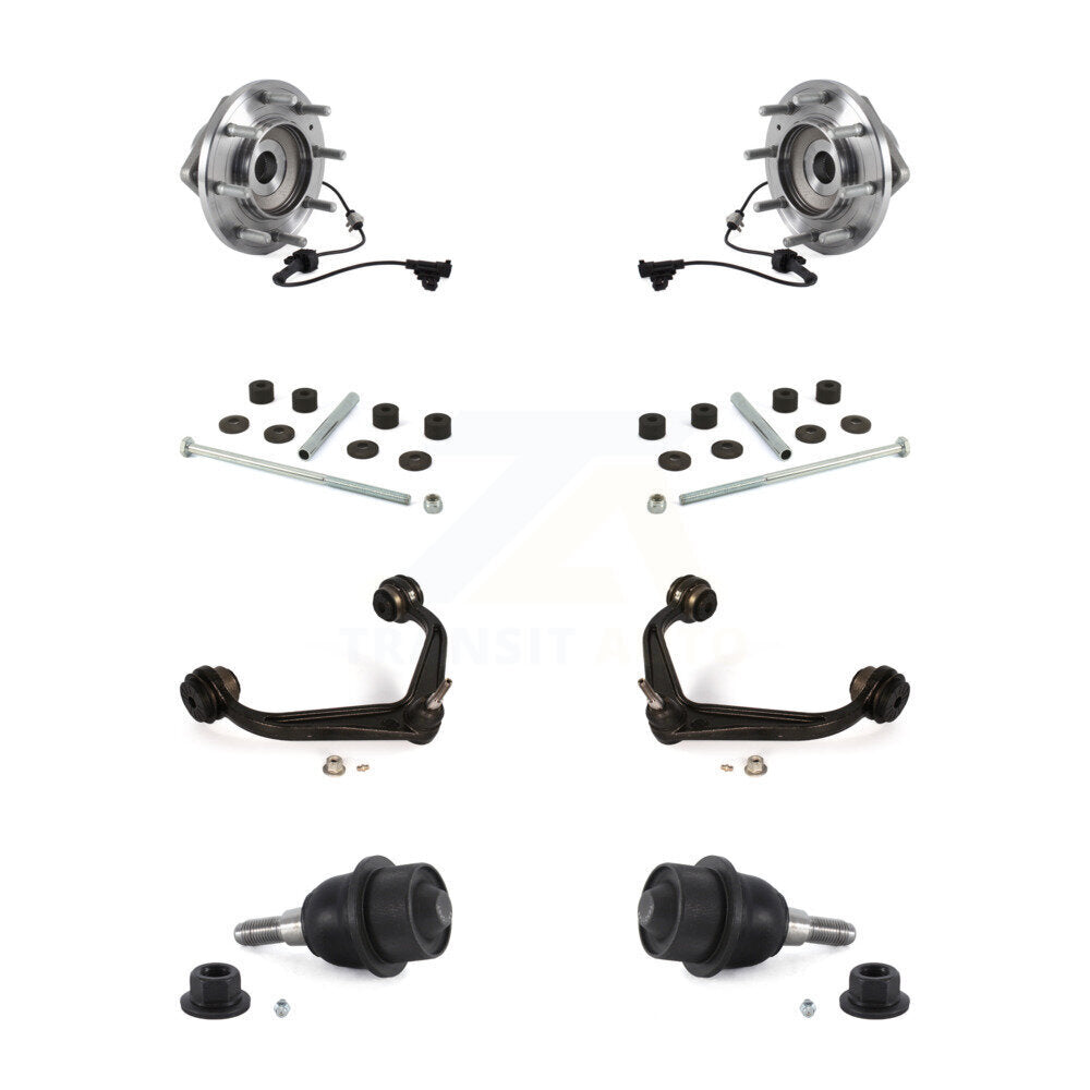 Bearing Lower Ball Joint Upper Control Arm Link Front Kit For GMC Sierra 3500 HD