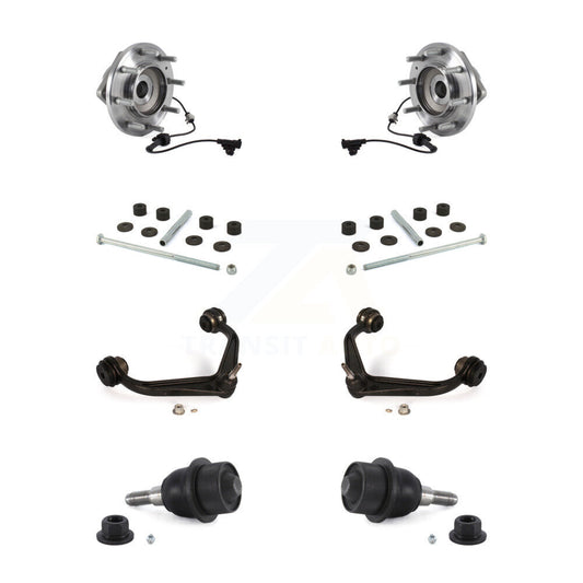 Bearing Lower Ball Joint Upper Control Arm Link Front Kit For GMC Sierra 3500 HD