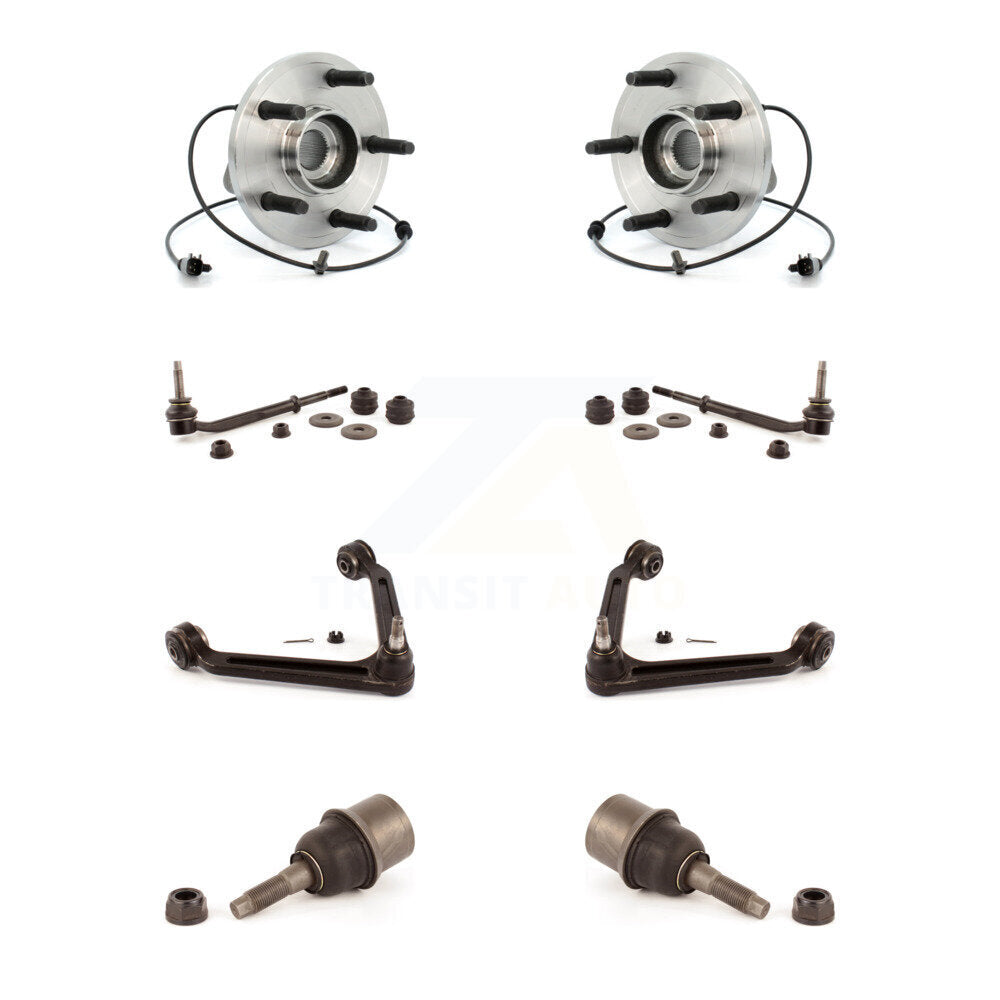 Hub Bearing Lower Ball Joint Upper Arm Link Front Kit For Dodge Durango Chrysler