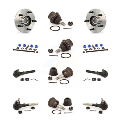 Bearing Upper Lower Ball Joint Outer Inner Tie Rod Link Front Kit For Ford F-150