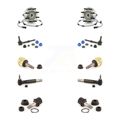 Bearing Upper Lower Ball Joint Outer Tie Rod & Link Front Kit For Dodge Ram 3500