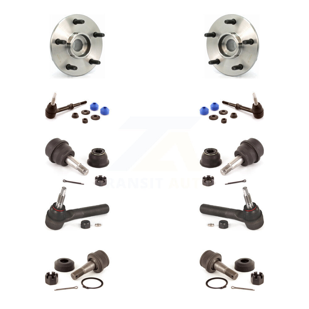 Bearing Upper Lower Ball Joint Outer Tie Rod & Link Front Kit For Dodge Ram 1500