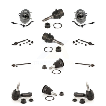 Bearing Upper Lower Ball Joint Outer Inner Tie Rod & Link Front Kit For Ram 1500
