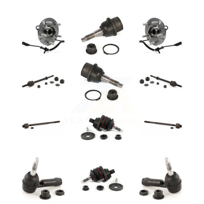 Bearing Upper Lower Ball Joint Outer Inner Tie Rod & Link Front Kit For Ram 1500
