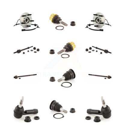 Bearing Upper Lower Ball Joint Outer Inner Tie Rod & Sway Bar Link Front Kit For