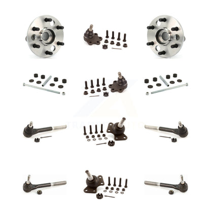 Bearing Upper Lower Ball Joint Outer Inner Tie Rod Link Front Kit (12Pc) For GMC