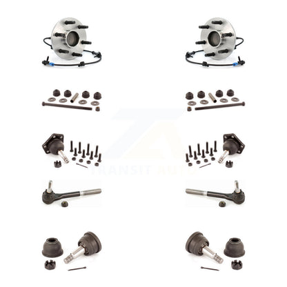 Bearing Upper Lower Ball Joint Outer Tie Rod Link Front Kit For Chevrolet Tahoe