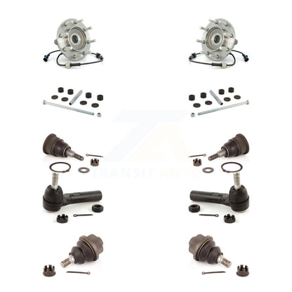 Bearing Upper Lower Ball Joint Outer Tie Rod Link Front Kit (10Pc) For Chevrolet