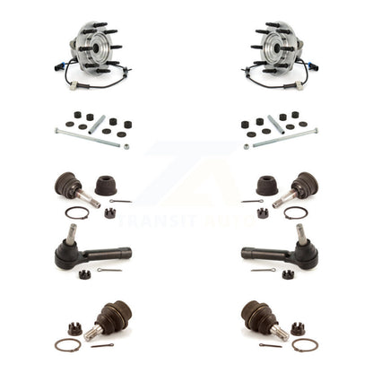 Bearing Upper Lower Ball Joint Outer Tie Rod Link Front Kit (10Pc) For Chevrolet