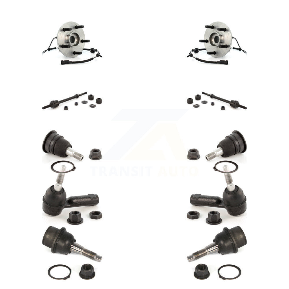 Bearing Upper Lower Ball Joint Outer Tie Rod & Link Front Kit For Dodge Ram 1500