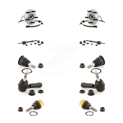 Bearing Upper Lower Ball Joint Outer Tie Rod & Link Front Kit For Dodge Ram 1500
