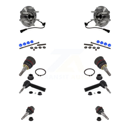 Bearing Upper Lower Ball Joint Outer Tie Rod Link Front Kit (10Pc) For GMC 1500