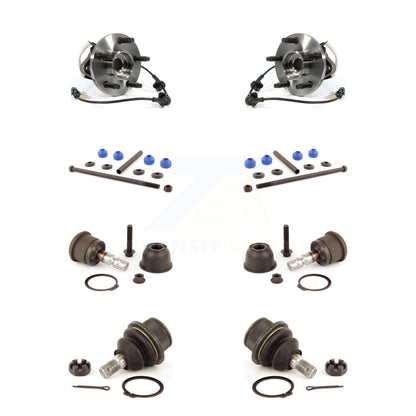 Hub Bearing Upper Lower Ball Joint & Link Front Kit For Ford Ranger Mazda B4000