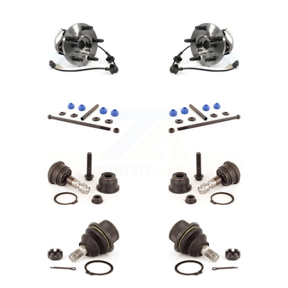 Hub Bearing Upper Lower Ball Joint & Link Front Kit For Ford Ranger Mazda B4000