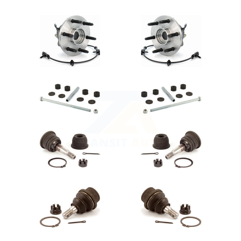Bearing Upper Lower Ball Joint & Link Front Kit For Chevrolet GMC Silverado 1500