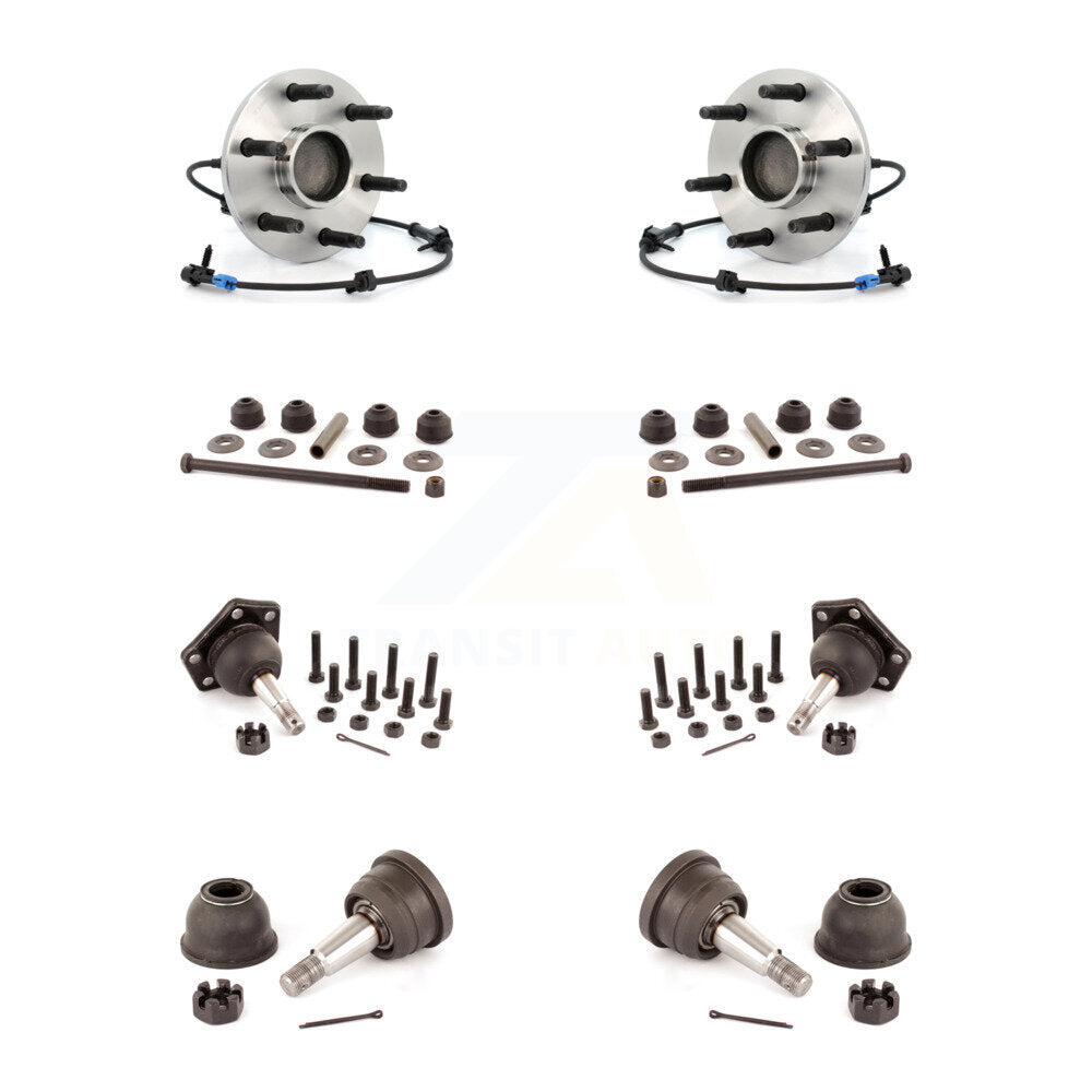 Bearing Upper Lower Ball Joint Link Front Kit For Chevrolet Tahoe RWD with 5.7L