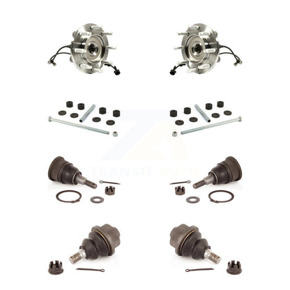 Bearing Upper Lower Ball Joint & Link Front Kit For GMC Chevrolet Sierra 2500 HD