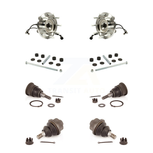Bearing Upper Lower Ball Joint & Link Front Kit For GMC Chevrolet Sierra 2500 HD