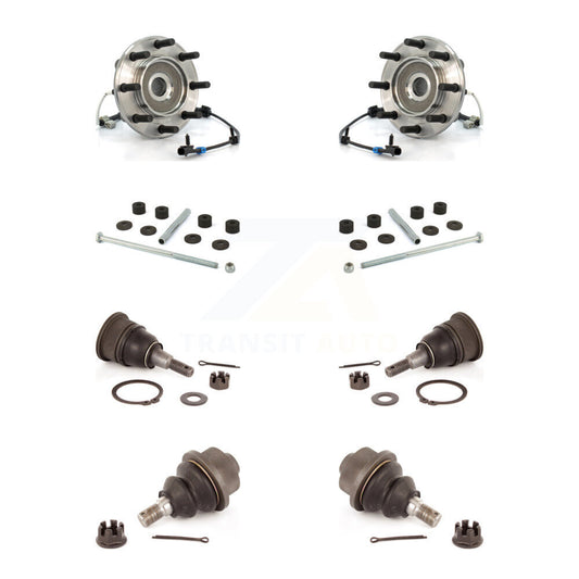Bearing Upper Lower Ball Joint Link Front Kit For Chevrolet GMC Sierra 3500 4WD