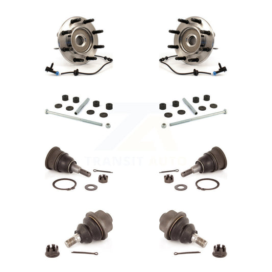 Bearing Upper Lower Ball Joint & Link Front Kit For Chevrolet GMC Sierra 2500 HD