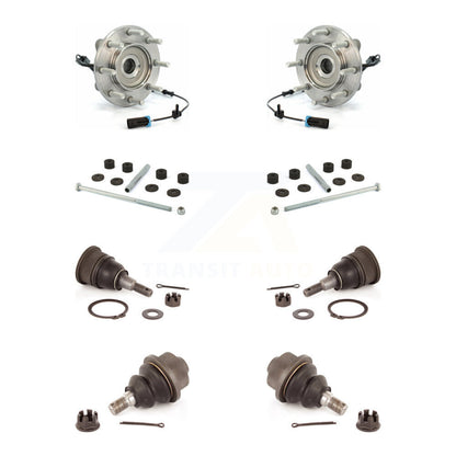 Bearing Upper Lower Ball Joint & Link Front Kit For GMC Sierra 3500 HD Chevrolet