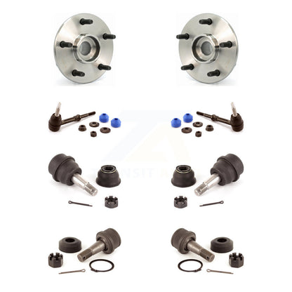 Hub Bearing Upper Lower Ball Joint & Sway Bar Link Front Kit For Dodge Ram 1500