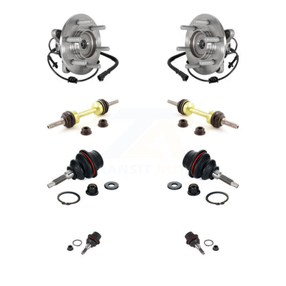Bearing Upper Lower Ball Joint & Link Front Kit For Ford Expedition Lincoln 4WD