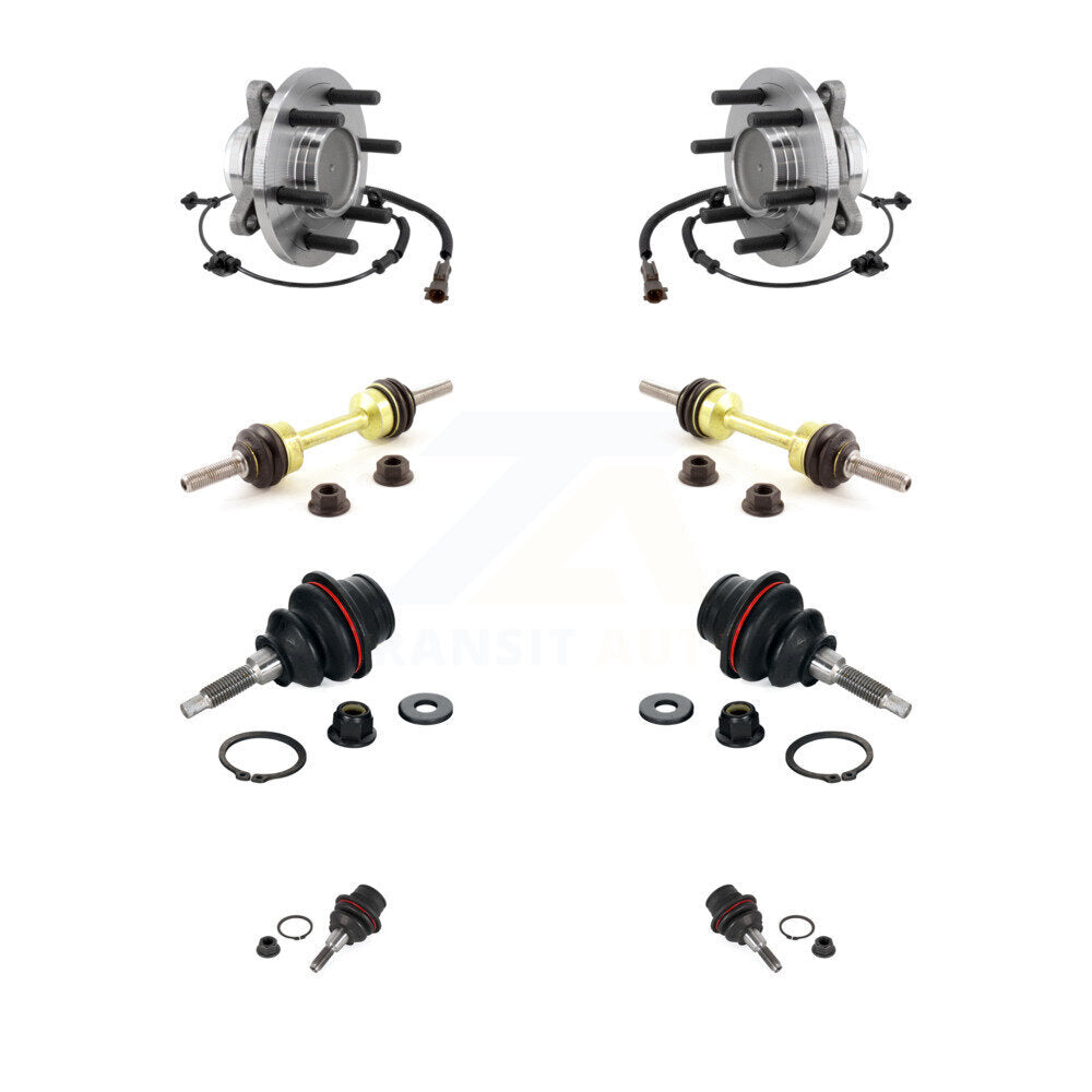 Bearing Upper Lower Ball Joint Link Front Kit For Ford F-150 Expedition Lincoln