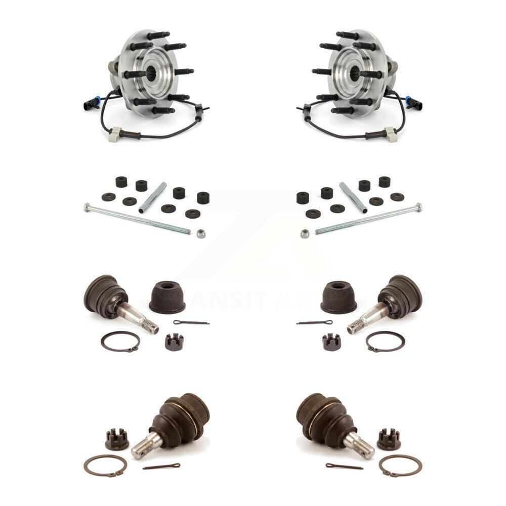 Bearing Upper Lower Ball Joint & Link Front Kit For Chevrolet Silverado 1500 GMC
