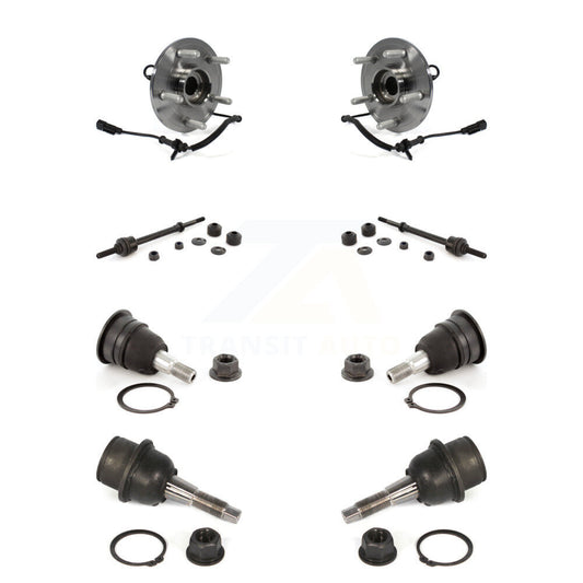 Bearing Assembly Upper Lower Ball Joint Sway Bar Link Front Kit For Ram 1500 4WD