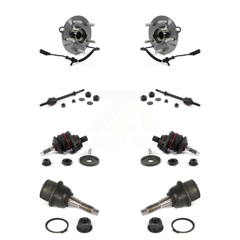 Bearing Assembly Upper Lower Ball Joint Sway Bar Link Front Kit For Ram 1500 4WD