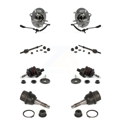 Bearing Assembly Upper Lower Ball Joint Sway Bar Link Front Kit For Ram 1500 4WD