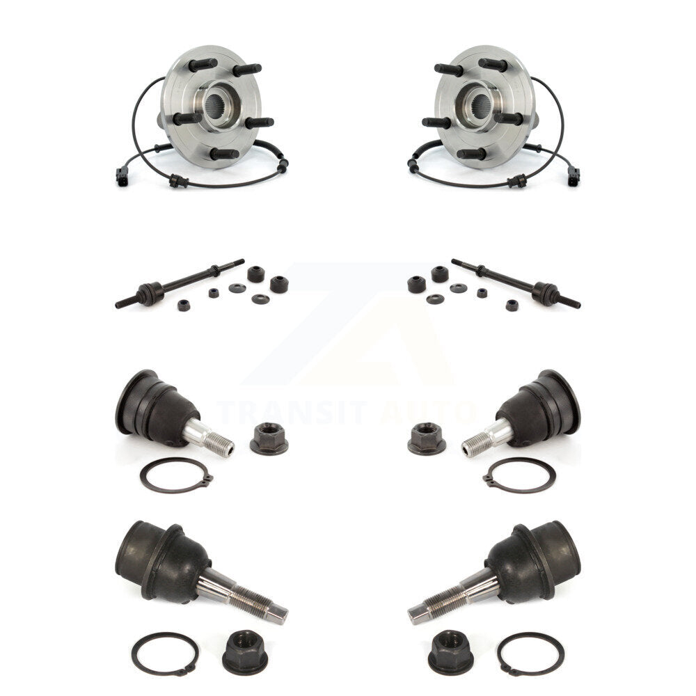 Bearing Upper Lower Ball Joint & Sway Bar Link Front Kit For Dodge Ram 1500 4WD