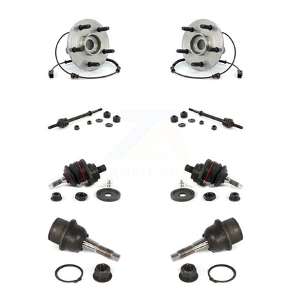 Bearing Upper Lower Ball Joint Link Front Kit For Ram 1500 Dodge Adjustable 4WD
