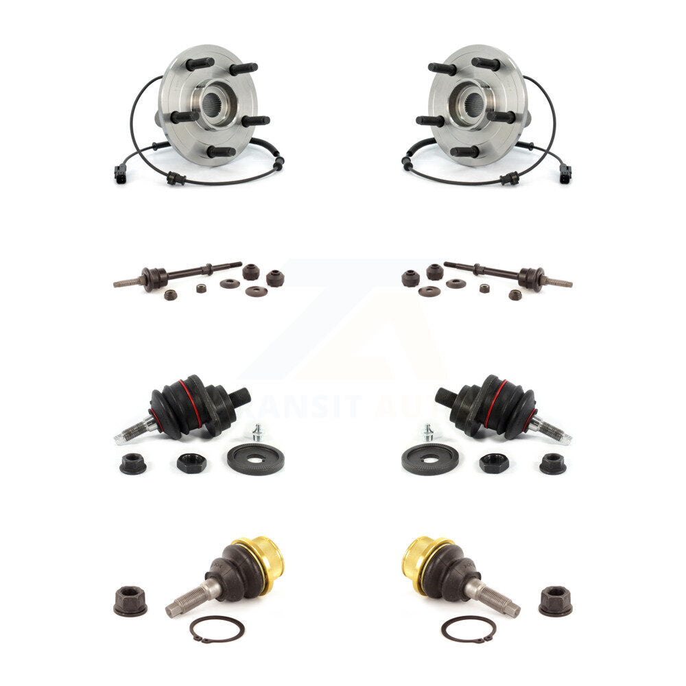 Bearing Upper Lower Ball Joint Link Front Kit For Ram 1500 Dodge Adjustable RWD