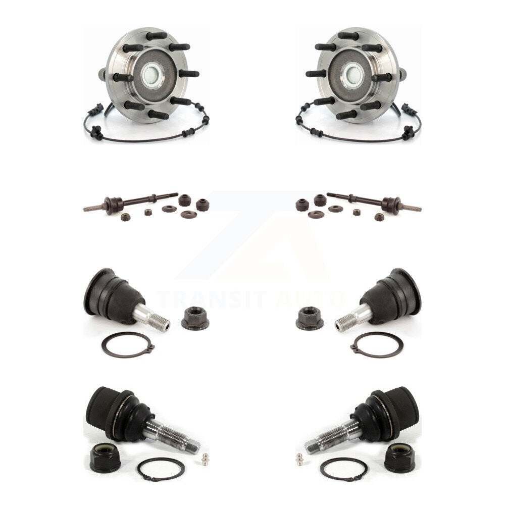 Bearing Upper Lower Ball Joint & Sway Bar Link Front Kit For Dodge Ram 2500 3500