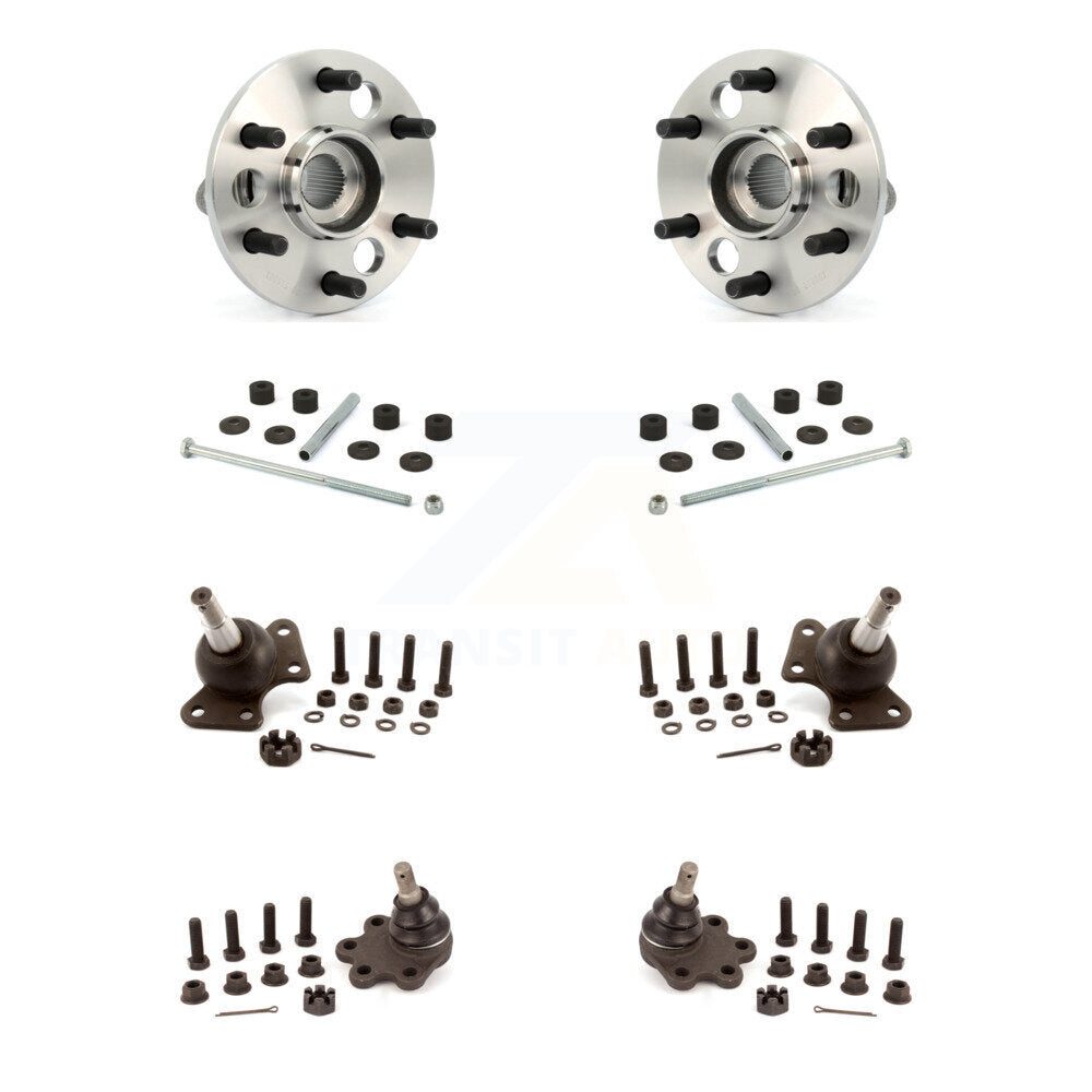 Bearing Upper Lower Ball Joint & Link Front Kit For K2500 Suburban Chevrolet GMC
