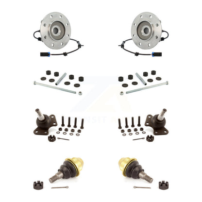 Bearing Upper Lower Ball Joint & Sway Bar Link Front Kit For K3500 Chevrolet GMC
