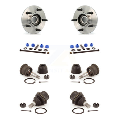 Bearing Upper Lower Ball Joint Sway Bar Stabilizer Link Front Kit For Ford F-150