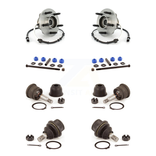 Bearing Upper Lower Ball Joint & Sway Bar Link Front Kit For Ford F-150 Heritage