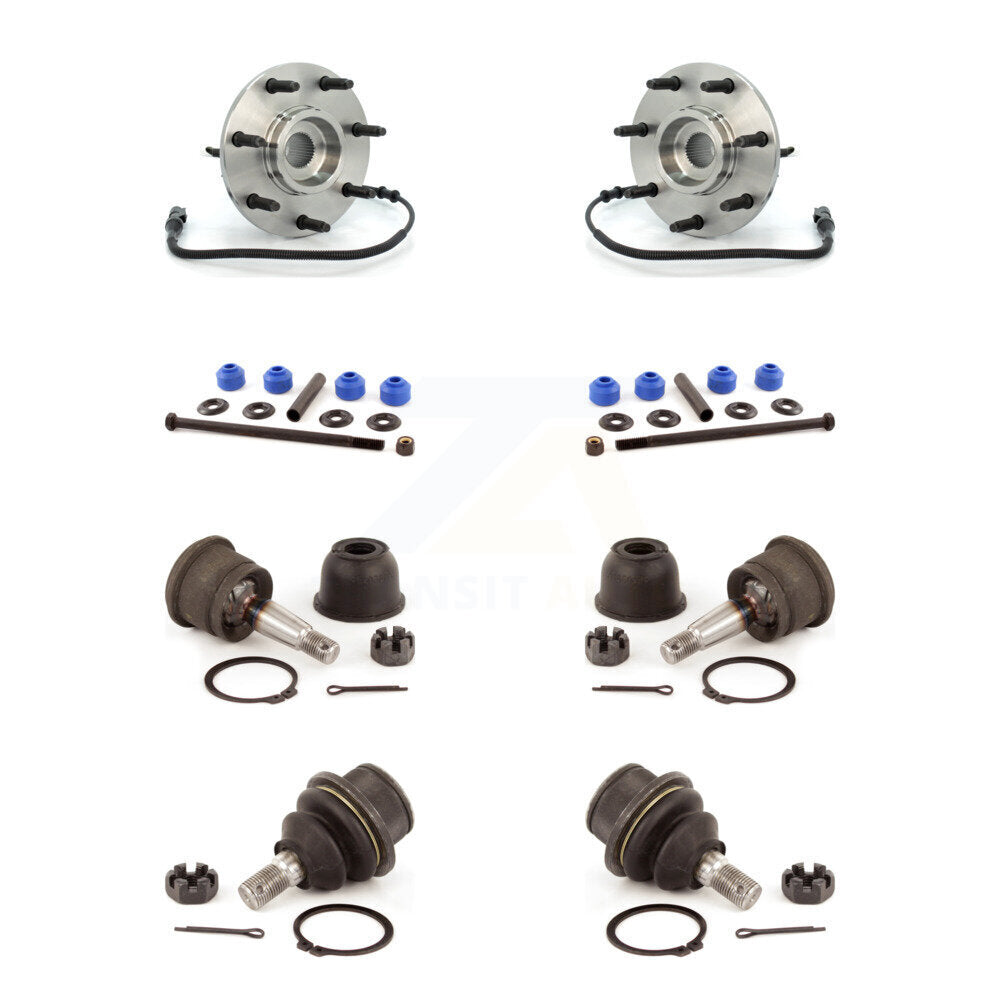 Bearing Upper Lower Ball Joint & Sway Bar Link Front Kit For Ford F-150 Heritage