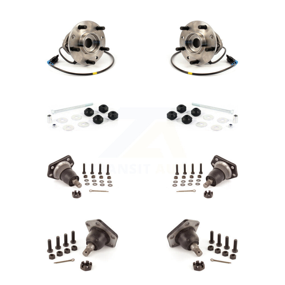 Bearing Upper Lower Ball Joint Link Front Kit For Chevrolet GMC Blazer S10 Jimmy