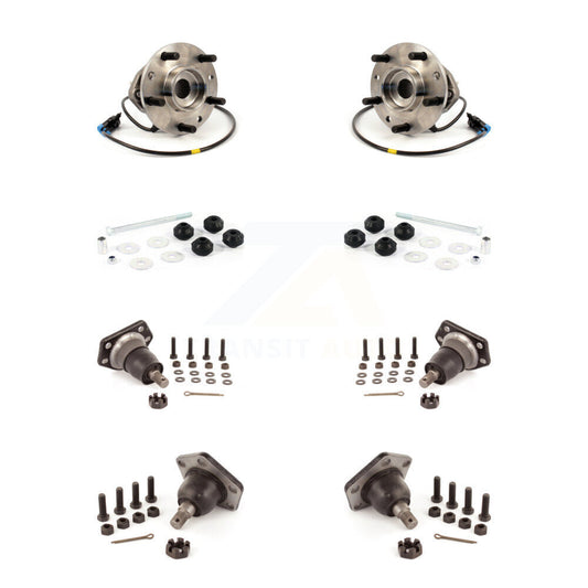 Bearing Upper Lower Ball Joint Link Front Kit For Chevrolet GMC Blazer S10 Jimmy