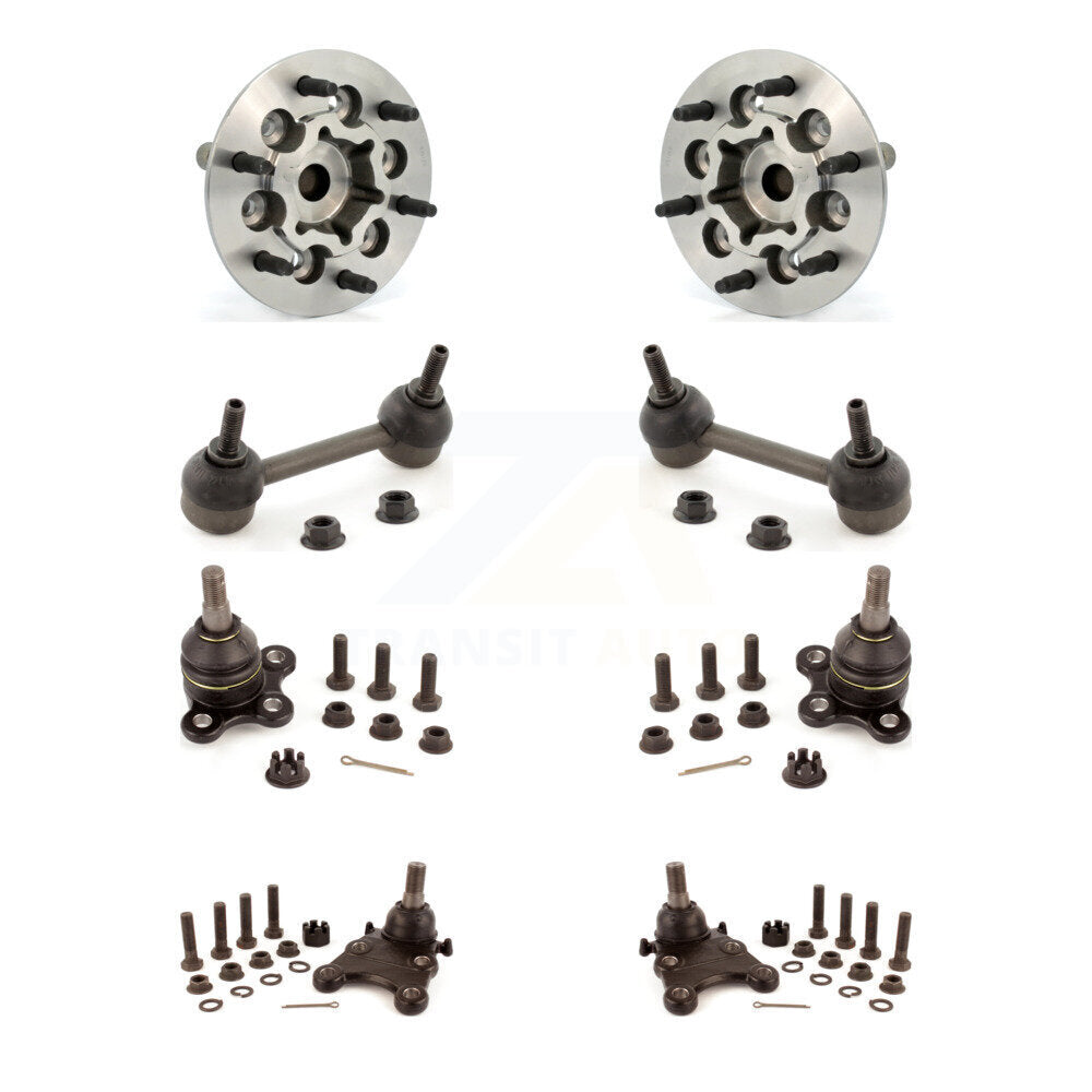 Bearing Upper Lower Ball Joint Link Front Kit For Chevrolet Colorado GMC Canyon