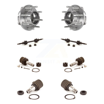 Bearing Upper Lower Ball Joint & Link Front Kit For Ford F-350 Super Duty F-250
