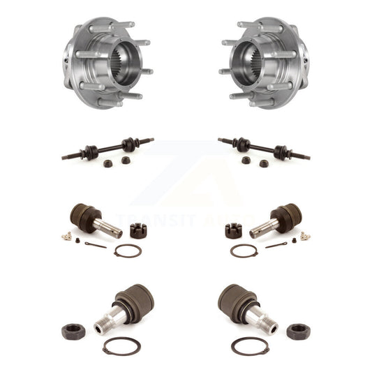 Bearing Upper Lower Ball Joint & Link Front Kit For Ford F-350 Super Duty F-250