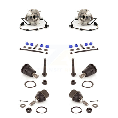 Bearing Upper Lower Ball Joint Link Front Kit For Chevrolet Trailblazer GMC Saab