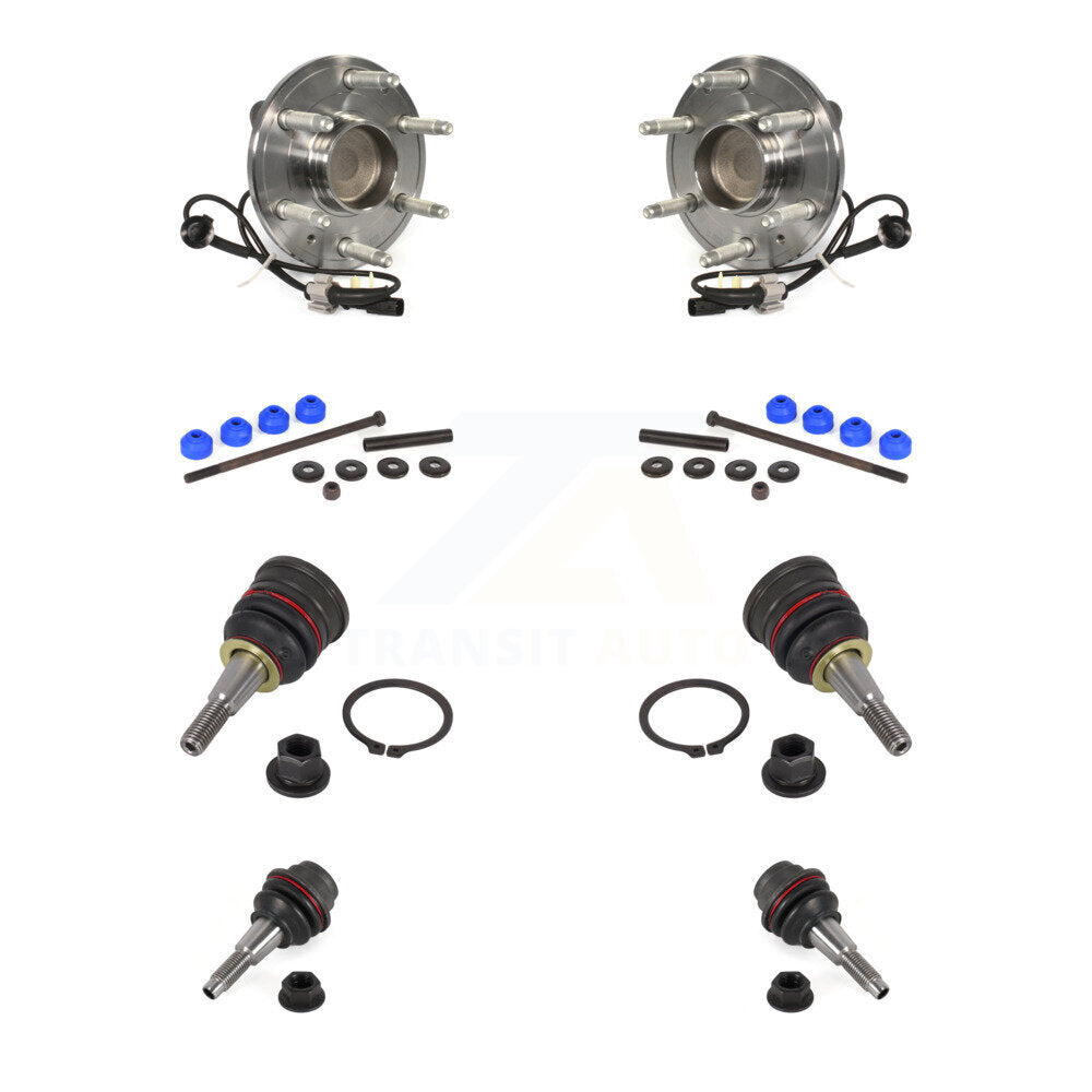 Bearing Upper Lower Ball Joint & Link Front Kit For Chevrolet GMC Sierra 1500 XL