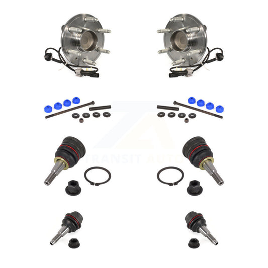 Bearing Upper Lower Ball Joint & Link Front Kit For Chevrolet GMC Sierra 1500 XL