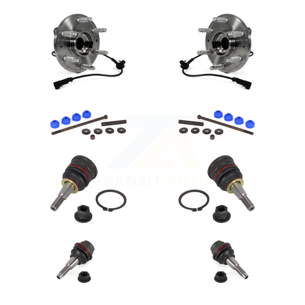 Bearing Upper Lower Ball Joint & Link Front Kit For GMC Chevrolet Sierra 1500 XL
